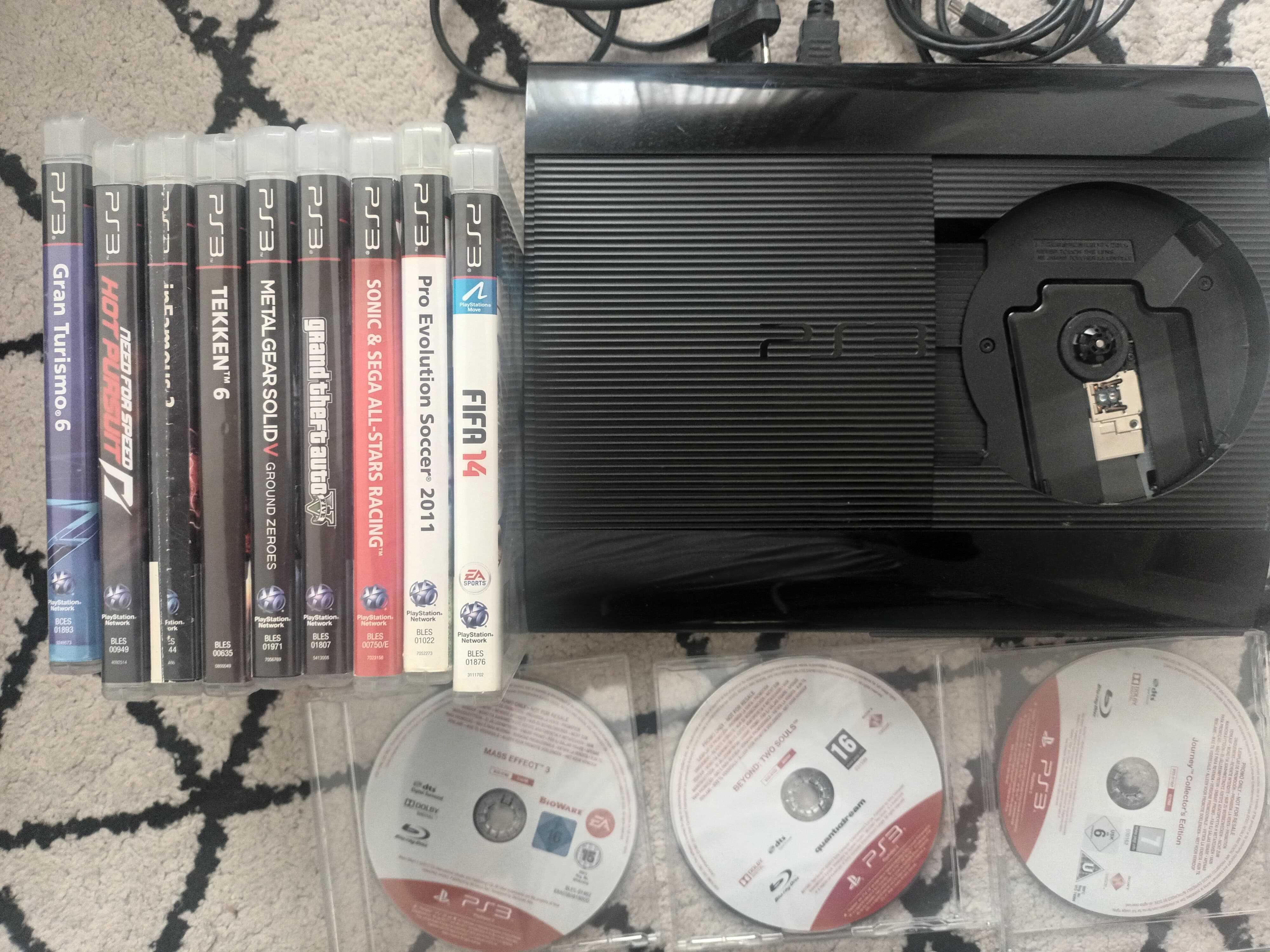 Playstation 3 com 11 jogos