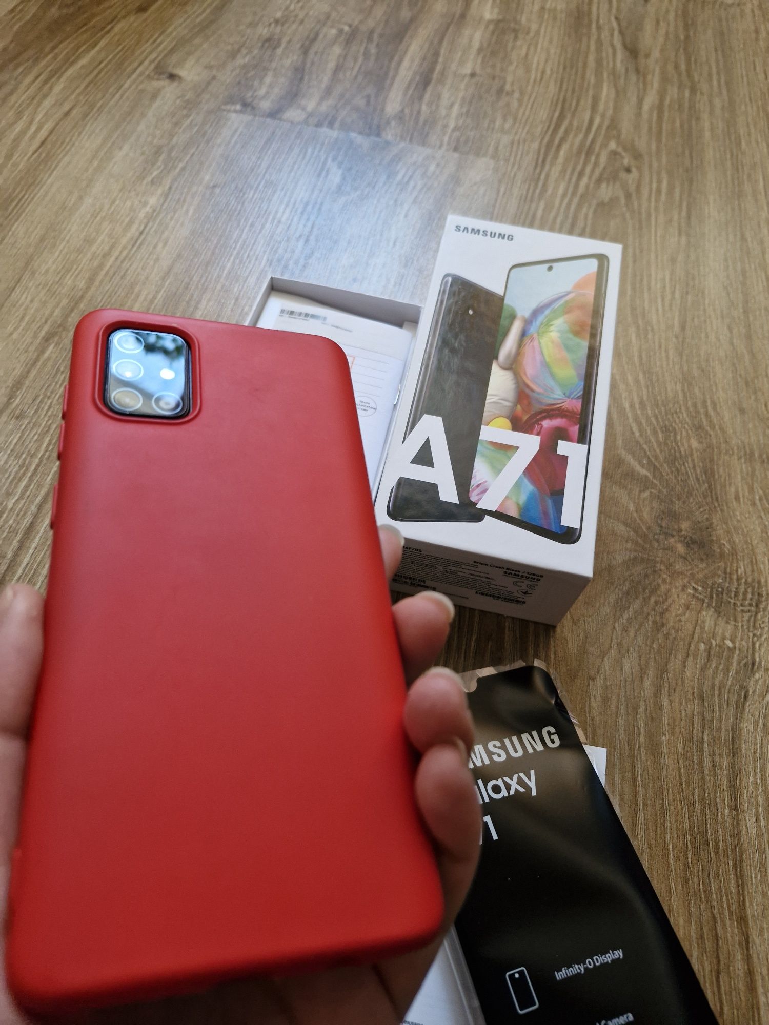 Samsung A71  black 128