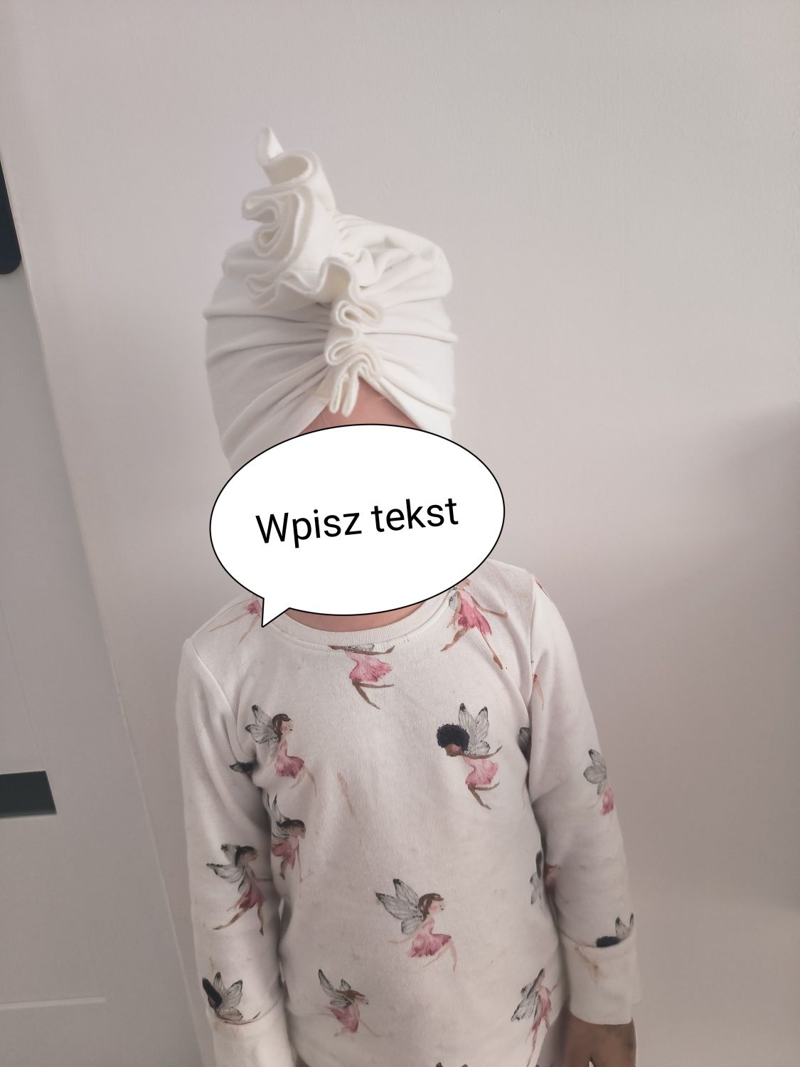 Nowy turban dla dziewczynki