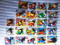 23 Figurinhas LEGO + Folhetos (preço unitário)