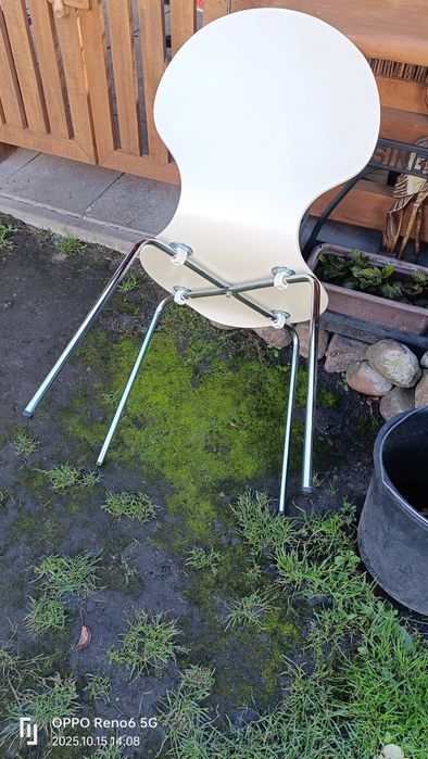 Krzesła białe ikea 4szt