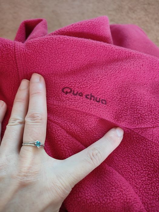 Bluza malinowa Quechua
