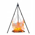 Grill ogrodowy trójnóg ruszt 60 cm wiszący 120cm duży ognisko