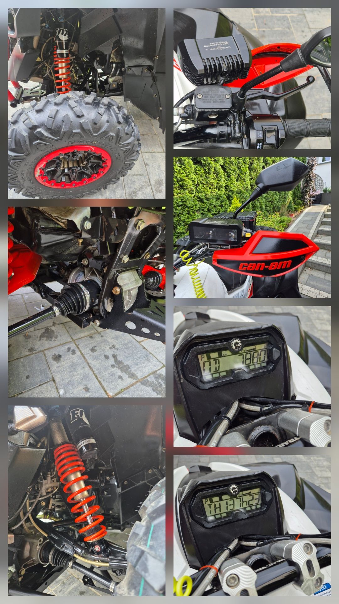 Can-am Renegade 570 xxc/Fox/2016r/Salon Pl/Zarejestrowany l7e