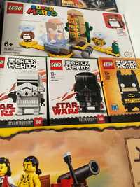 Lego BrickHeadz Star Wars e Batman