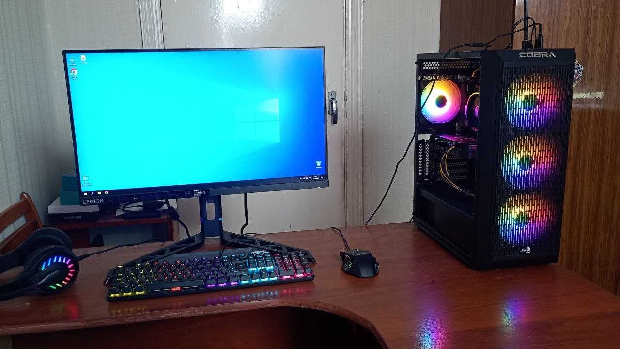 Игровой комп RTX 4060 + Ryzen 5 5500 + 16 GB DDR4-3200