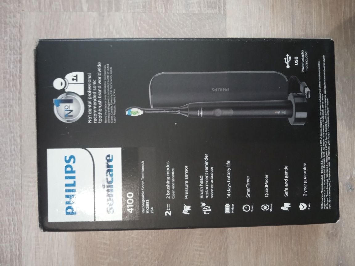 Nowa szczoteczka Philips sonicare 4100
