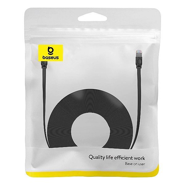 Kabel Ethernet Baseus High Speed Cat 6 Rj-45/1000Mb/s 20m płaski - cza