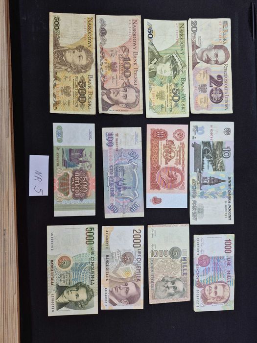 Banknoty dla początkujących ciekawe zestawy do kolekcji