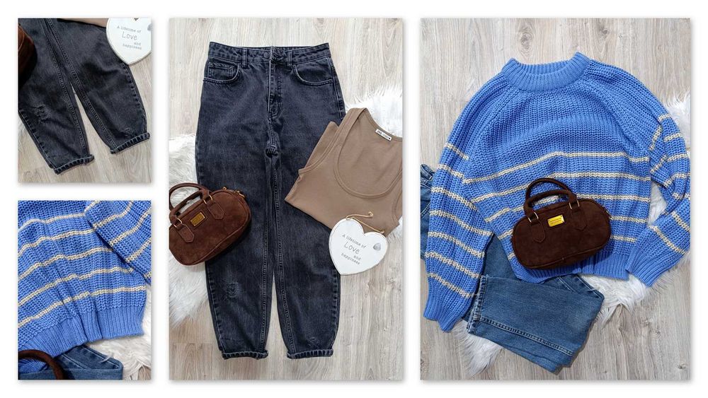 Paka ubrań zestaw rozmiar 36 S