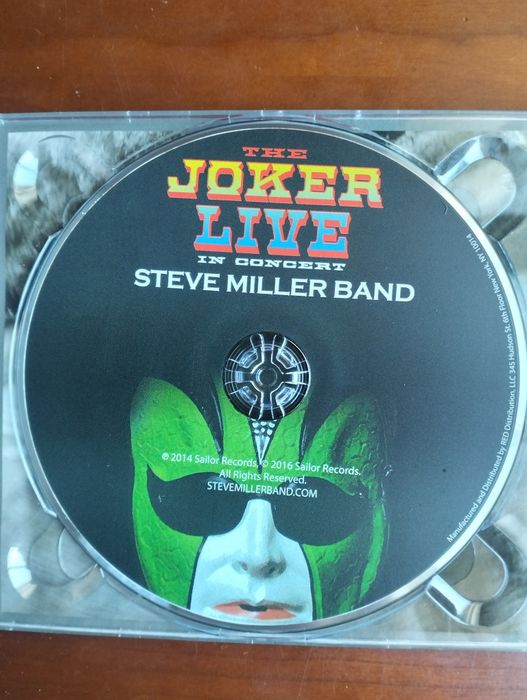 CD Steve Miller Band - The Joker Live on Concert