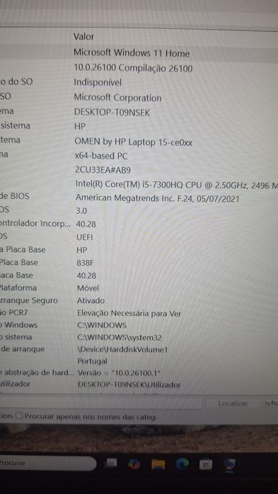 Portátil HP Omen