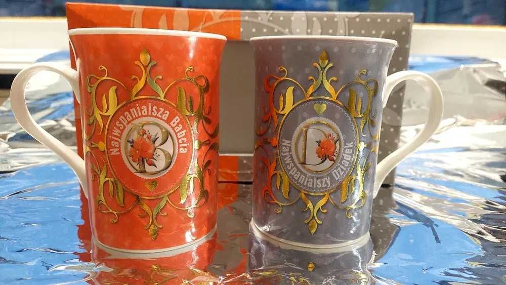 Zestaw dwoch kubków dla babci i dziadka u tigera sklep