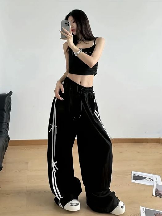 Широкі штани з лампасами для танців