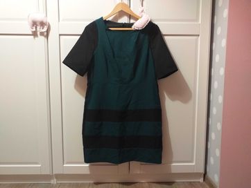 Orsay sukienka zielona-czarna elegancka rozmiar L 40