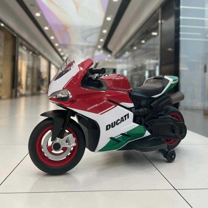 Дитячий електромотоцикл двоколісний на акумуляторі Ducati M 5009E-1-3