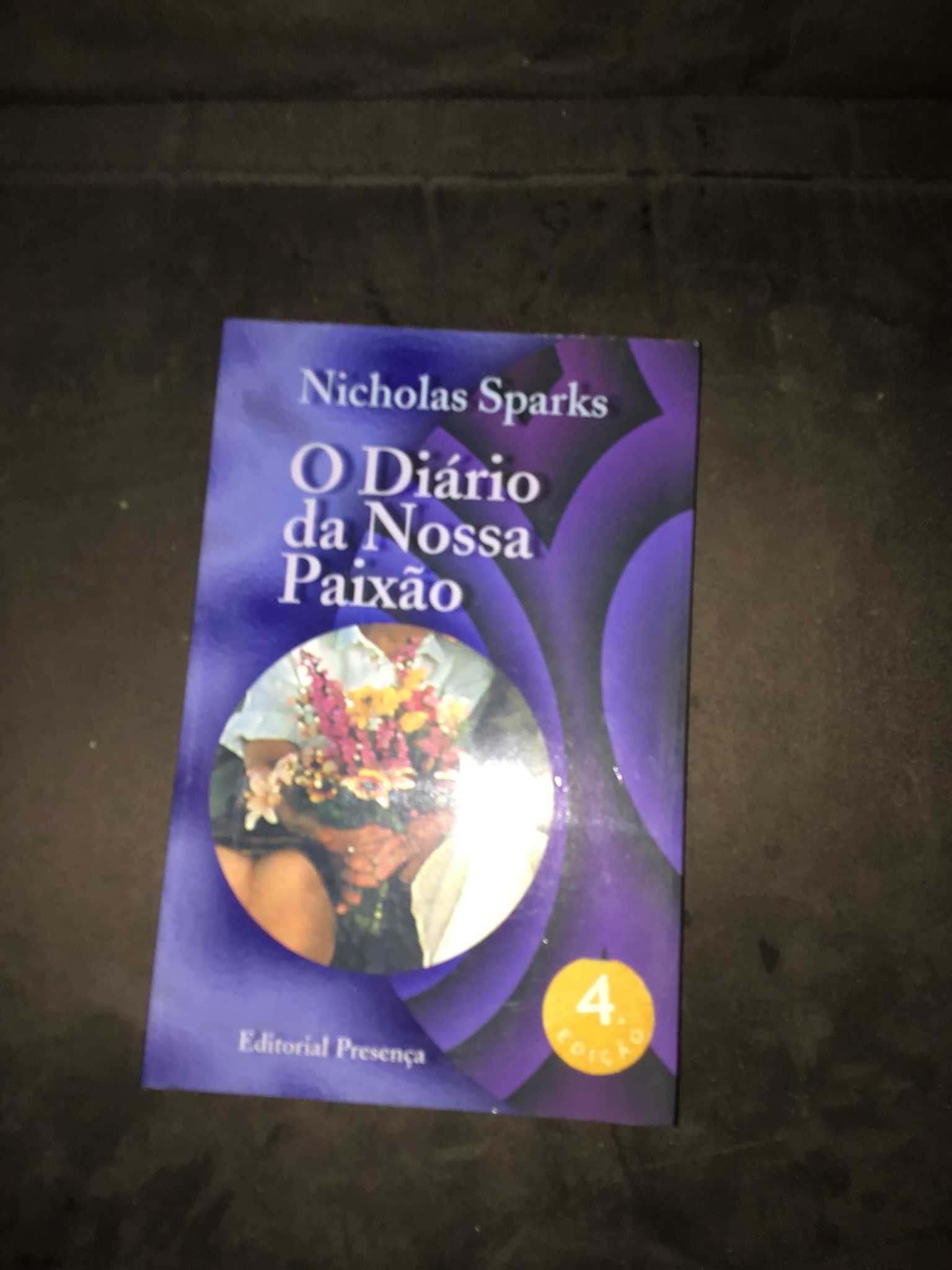 livro o diario da nossa paixao- nicholas sparks