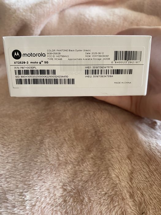 Motorola Moto G56 5G 8/256GB NOWA! Aparat 50MP, Ekran FHD+, 5G