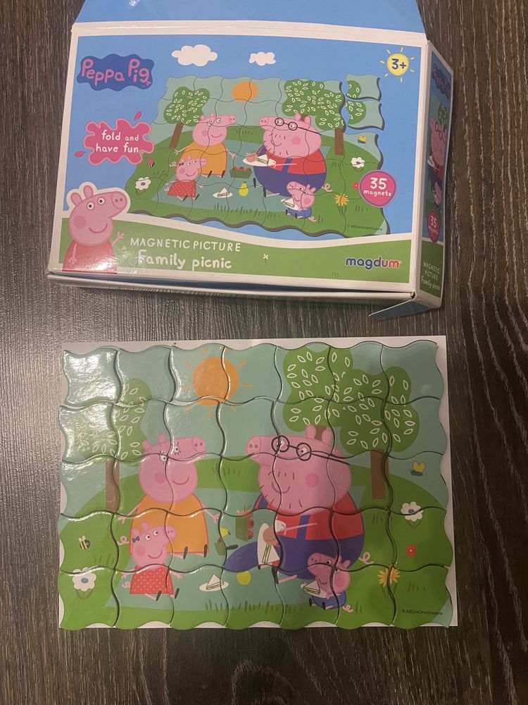 Пазли Peppa Pig - Family picnic