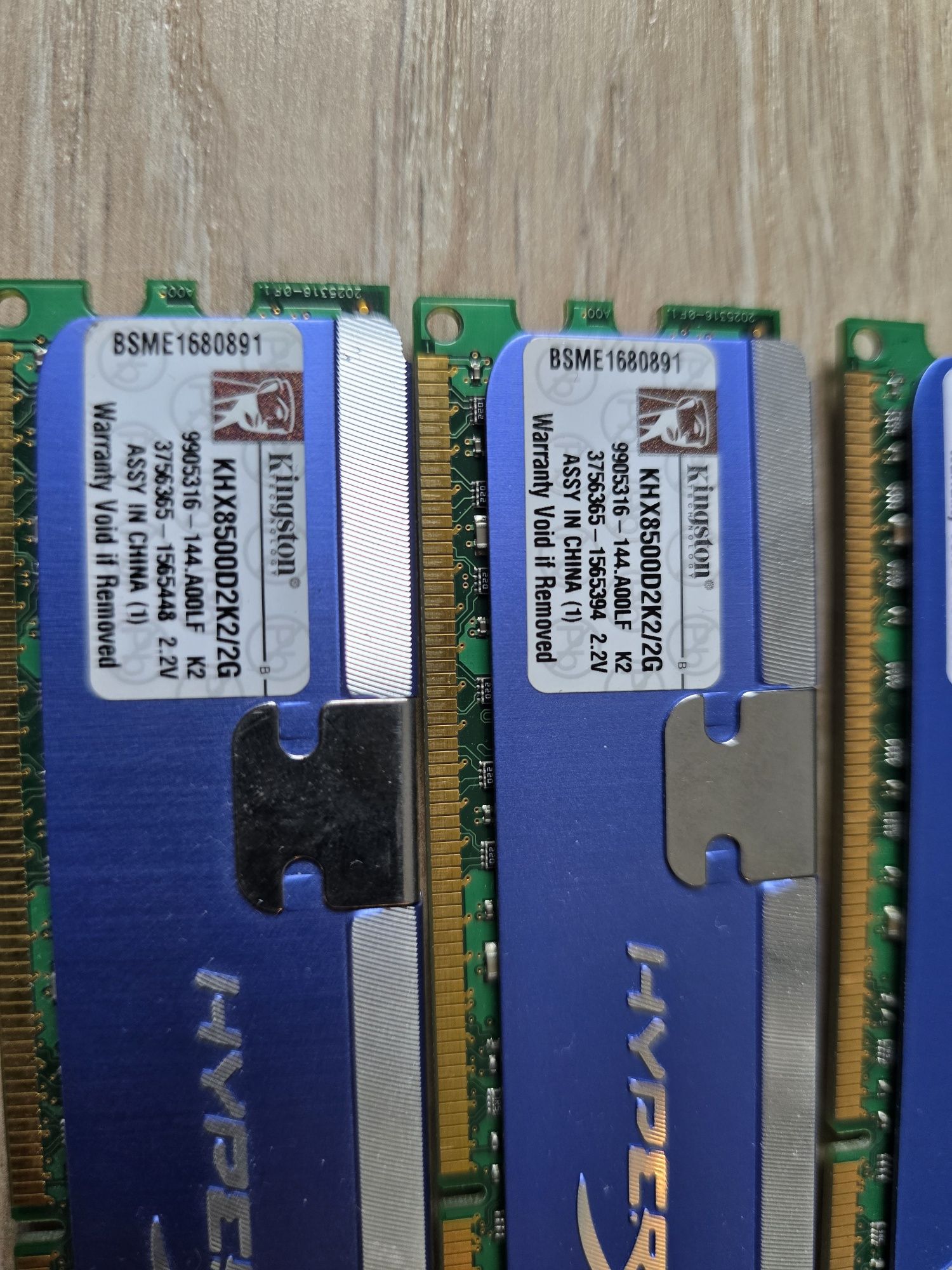 Pamięci RAM Kingston HyperX DDR2