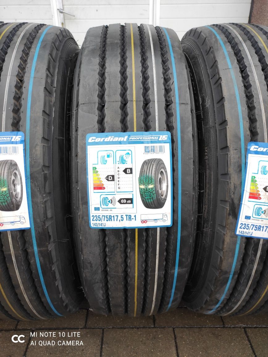 235/75R17.5. TR-1  Cordiant PROFESIONAL  naczepa przyczepa