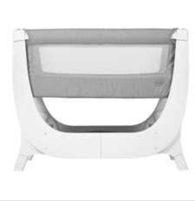 Lozeczko shnuggle Air bedside crib kolor dove