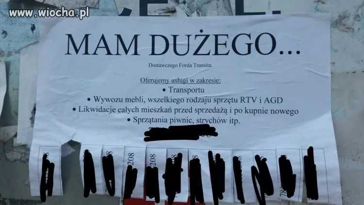 Usługa Transport  Bus Bagażówka  Przeprowadzki  Przewóz rzeczy*Tanio :