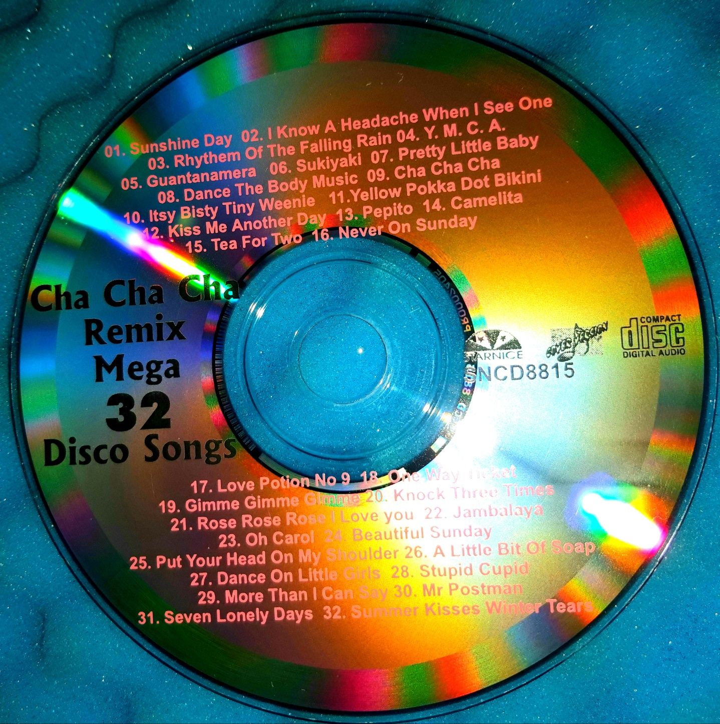 Cha Cha Cha Remix Mega 32 Disco Songs (CD, 1998?)