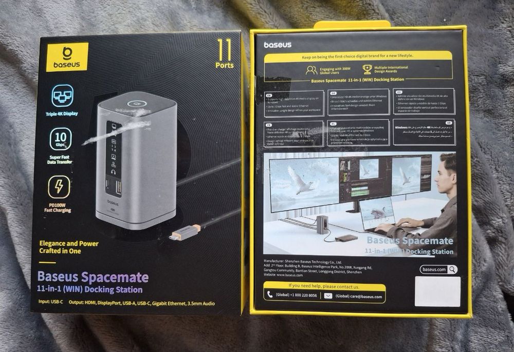 Док-станція Baseus Spacemate 11-в-1 для Windows