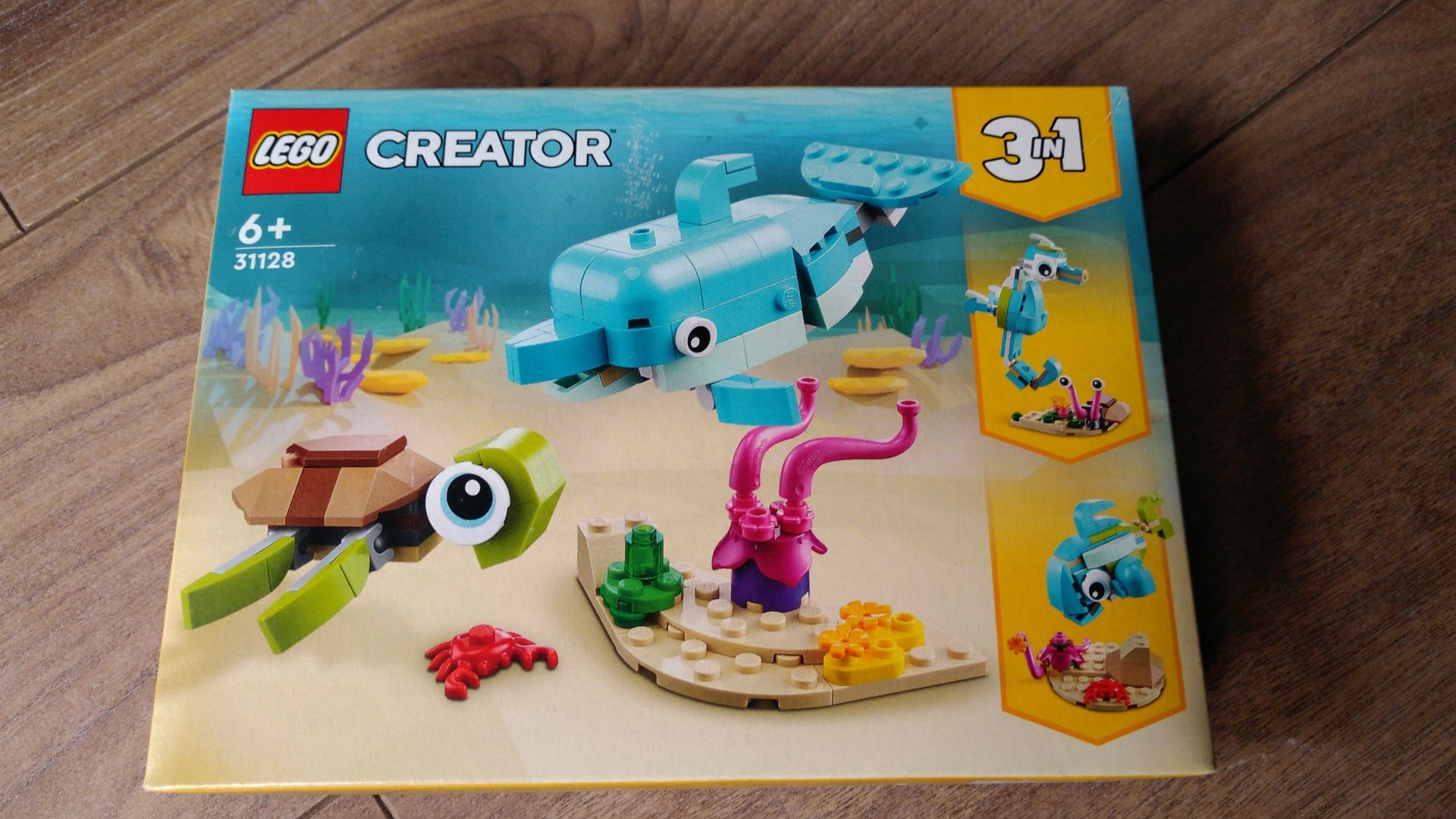 LEGO Creator 31128 delfin i żółw