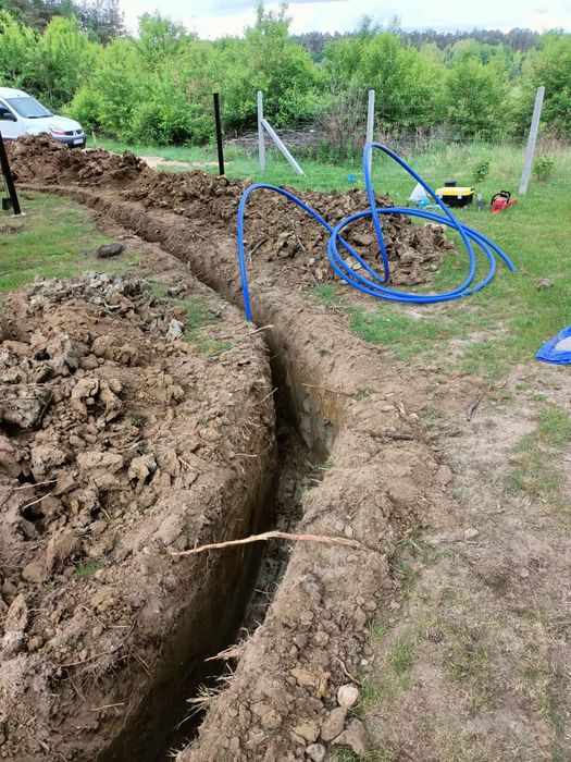 Usługi minikoparką