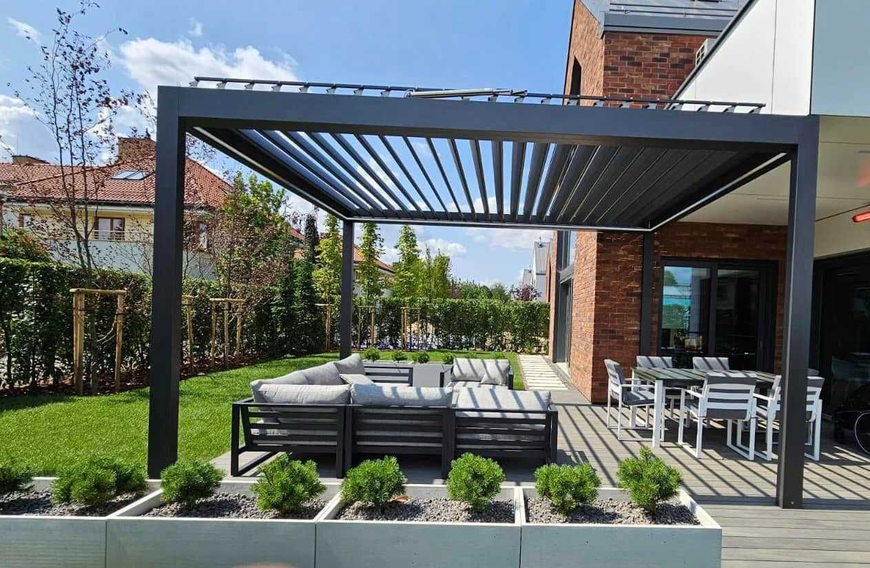 Zadaszenie tarasu pergola altana wiata