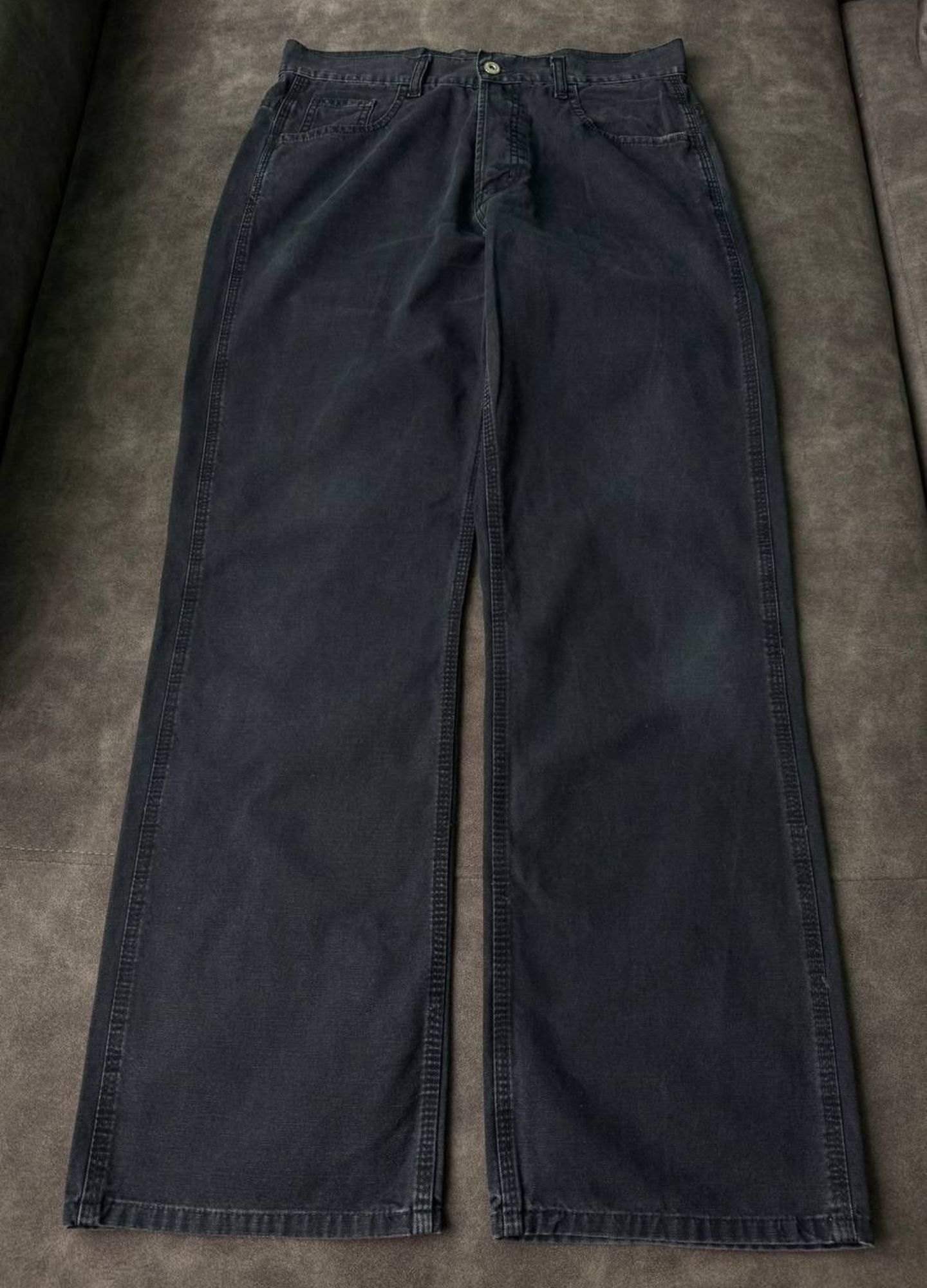 Штани джинси робочі Carhartt logo custom fit rap sk8 y2k