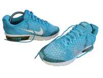 Buty Nike Air Max Sequent2 Running Fitness r 38 24cm blue