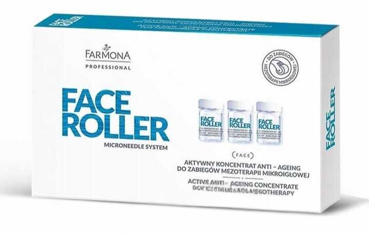 Mezoterapia Mikroigłowa Farmona Face Roller 5 x 5ml
