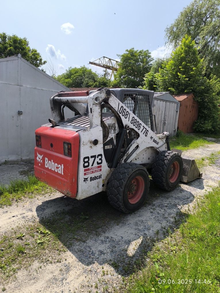 Продам міні-навантажувач Bobcat 873 H Turbo.

Bobkat