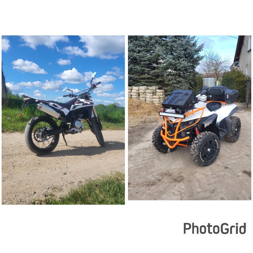 Quad TGB  700 2x4 4x4 blokada 2014r z pelną dokumentacją i homologacją