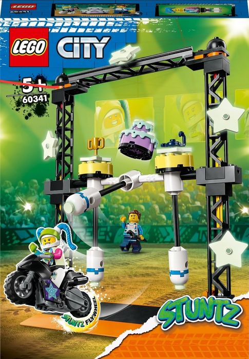 NOWE LEGO City 60341 Wyzwanie kaskaderskie: przewracanie