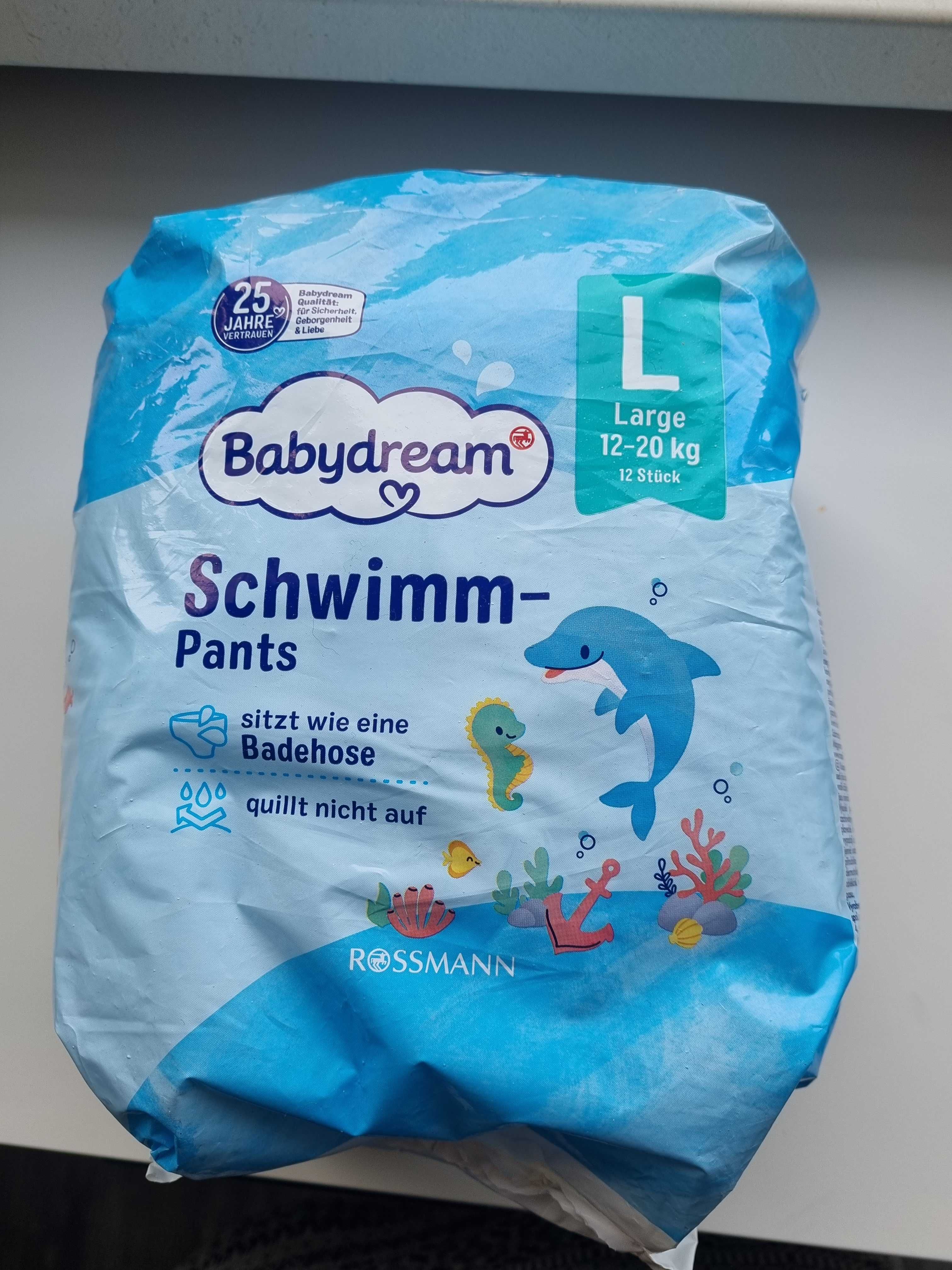 Schwimm pants. Pieluchy do pływania.