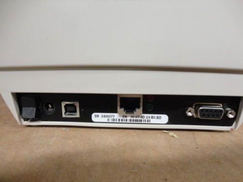 Принтер этикеток 100x100. Zebra LP2844 с LAN / RJ45 / Ethernet / USB
