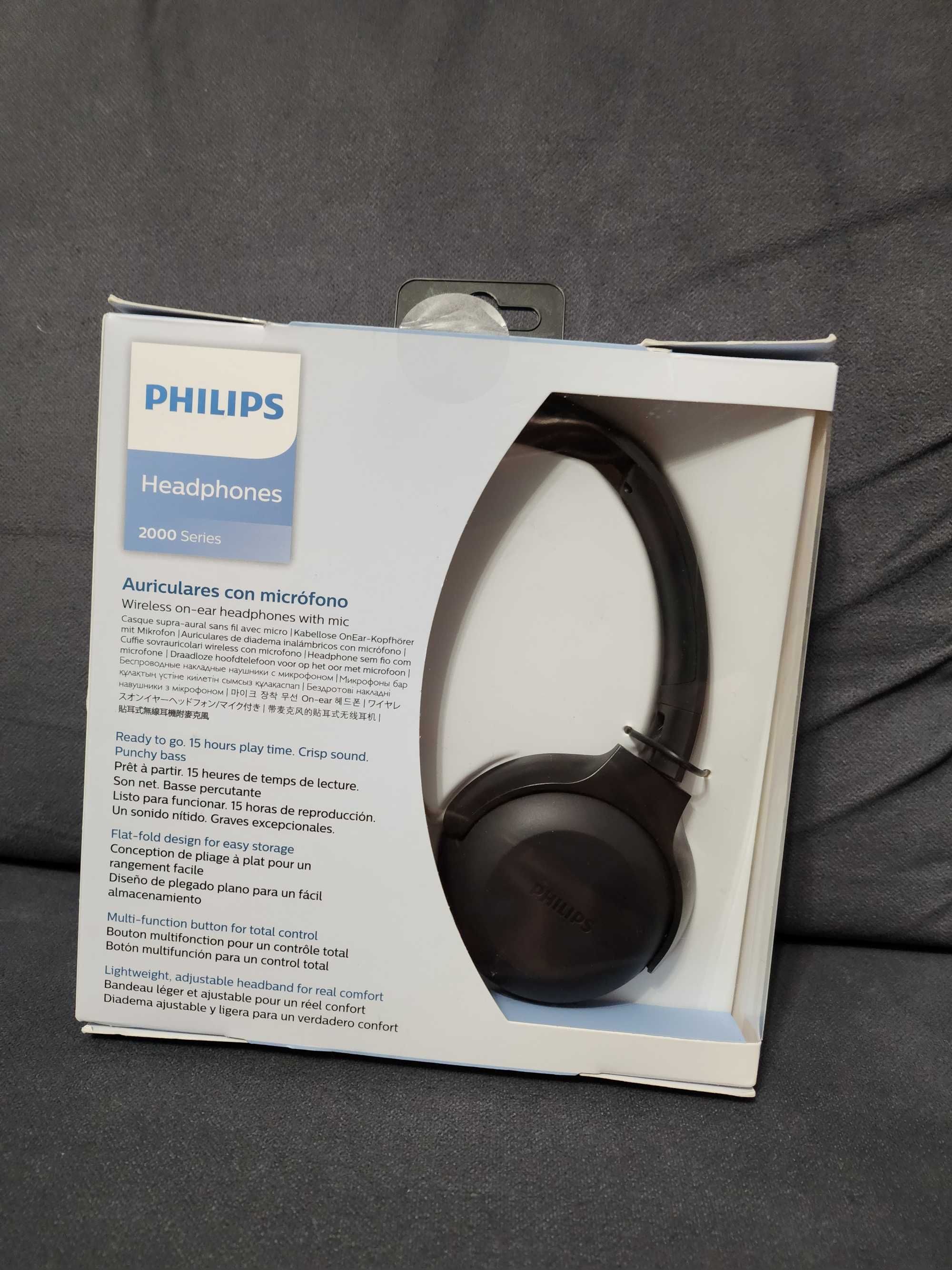 Słuchawki NOWE "Philips" bluetooth 2000 series