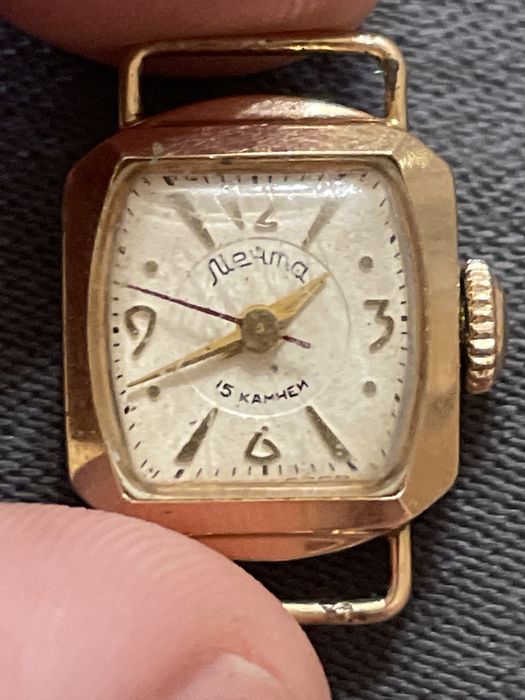 Золотые часы Кировские, Полет и Мечта. Золото 585/583. Рабочие .