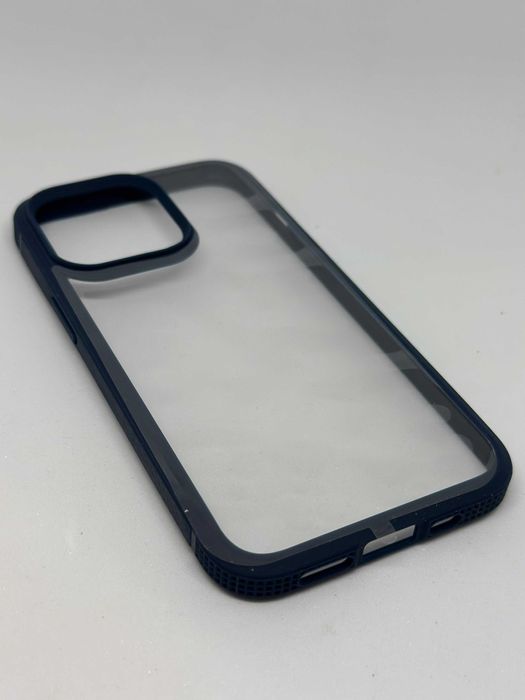 Obudowa Iphone 13 PRO Etui Case Przeźroczysto-Niebieski kod 464