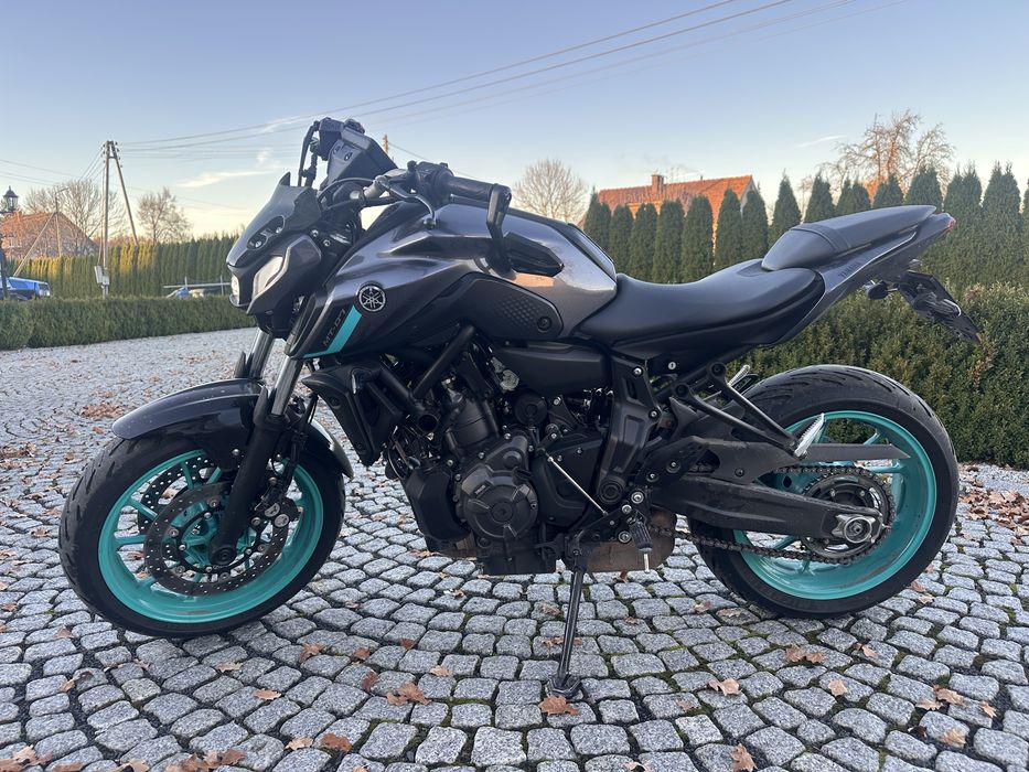Yamaha MT 07, 2024 rok, pełna moc