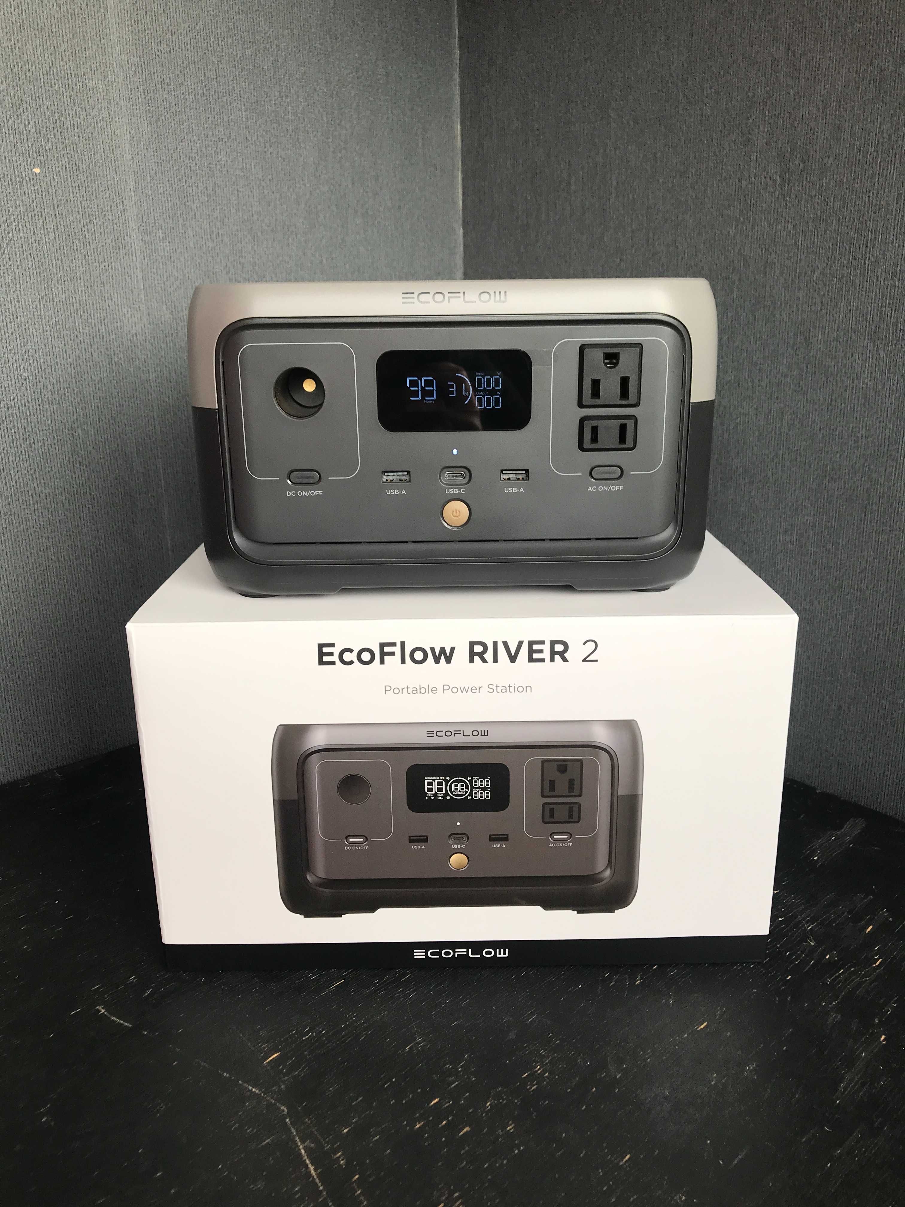 Ecoflow River 2 (US) 256 Wh 120v 50Hz/60Hz,