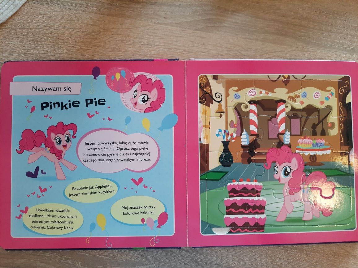 Książka z puzzlami My Little Pony