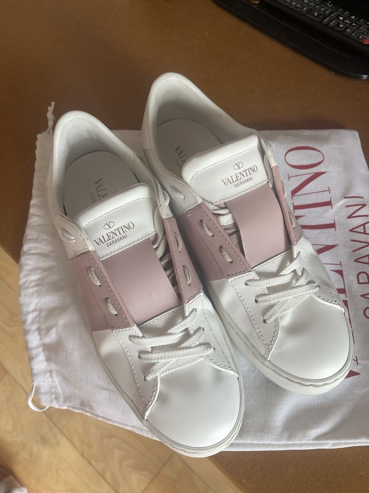 Кеды Valentino белые оригинал