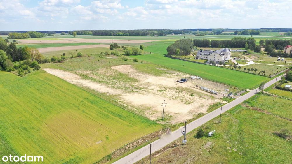 Działki w malowniczej wsi Wyłudzin pod Łomżą