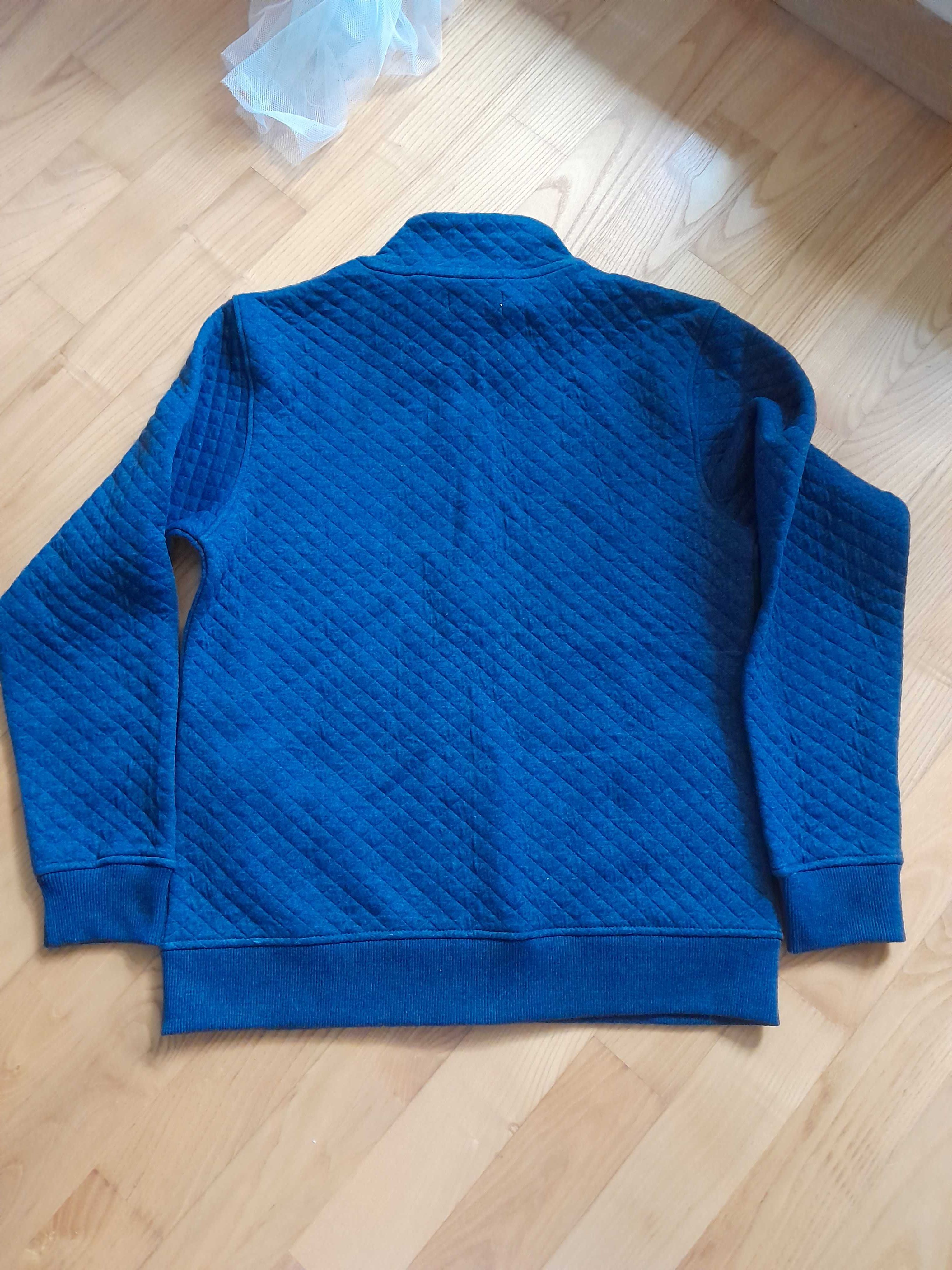 Niebieskoszara bluza na zamek 158 Lincoln & Sharks