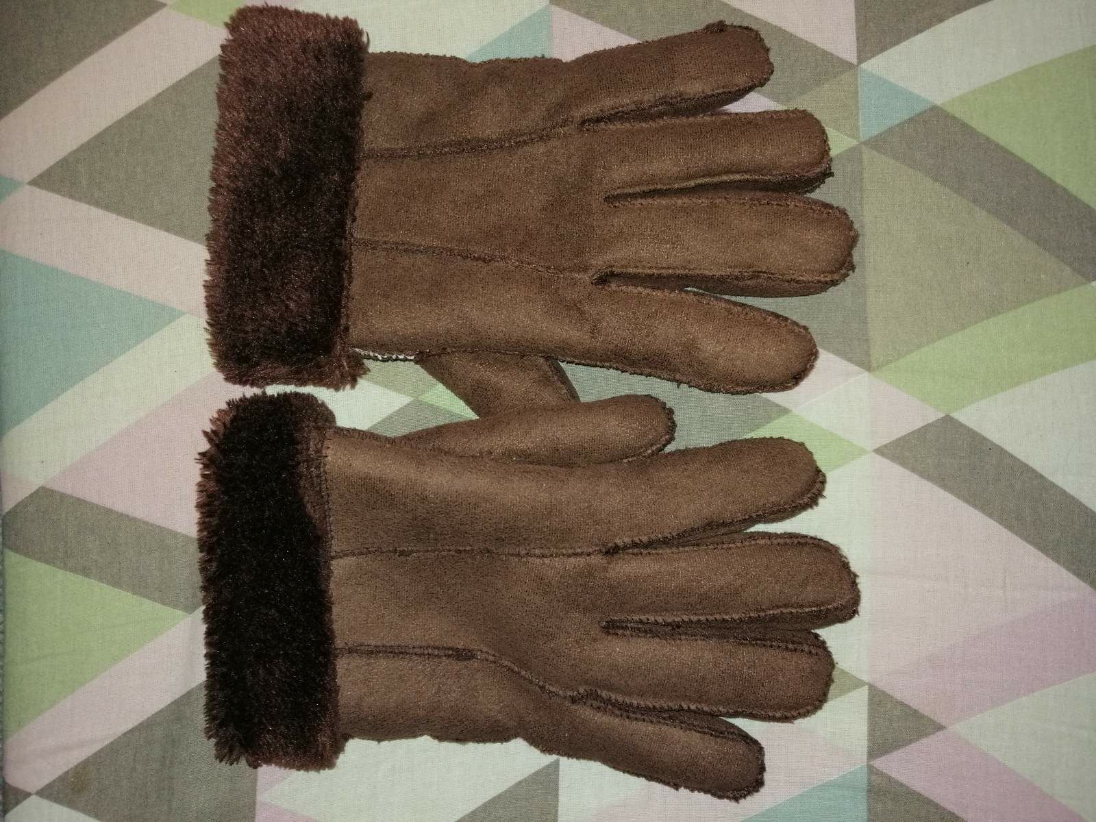 Теплі чоловічі перчатки